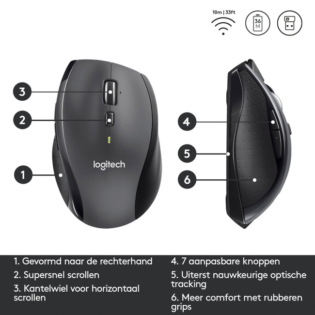 Logitech -  Muis  m705 marathon