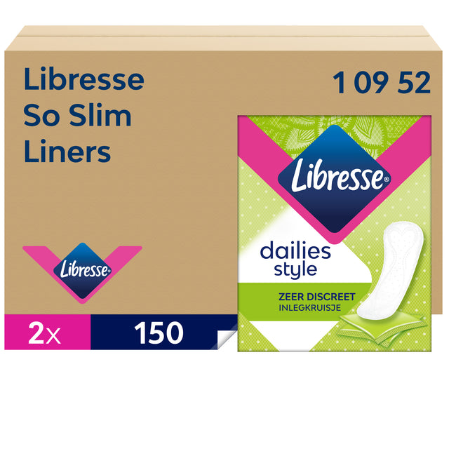 LIBRESSE -  Inlegkruis  p2 so slim 150 stuks