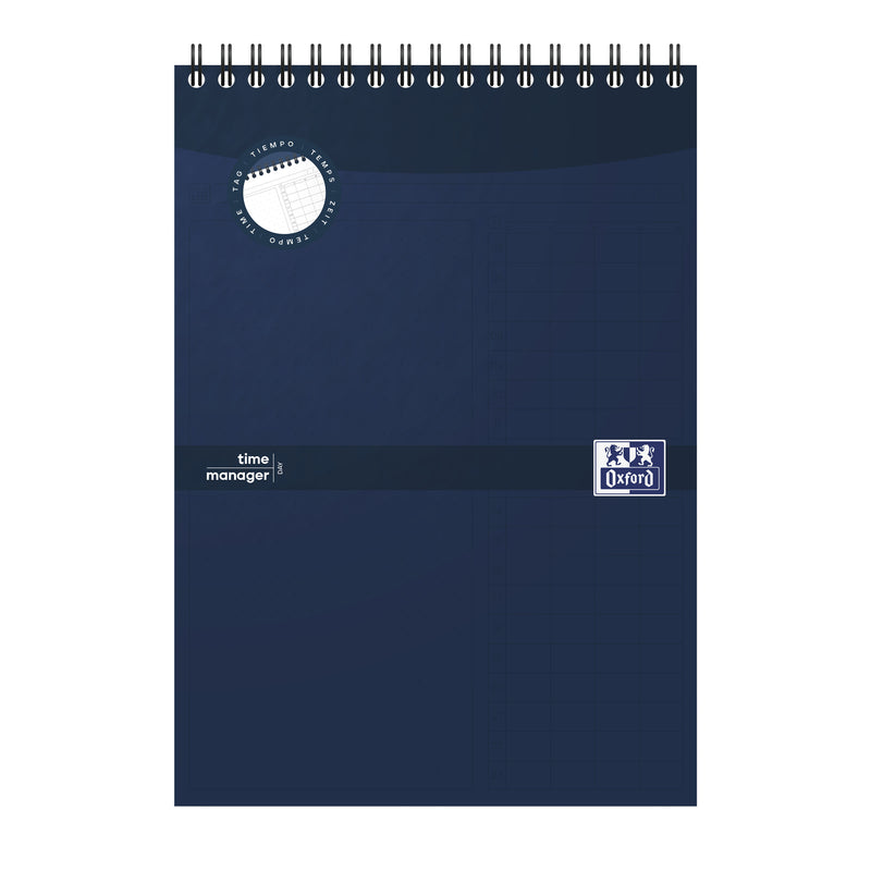 Oxford -  Task manager  dagplanner a5 70 vel blauw | 5 stuks
