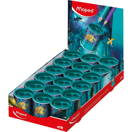 Maped -  Puntenslijper  dragon 2gaats display 18 stuks