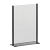 Europel -  Kaarthouder  zwart metaal met acryl bord a4