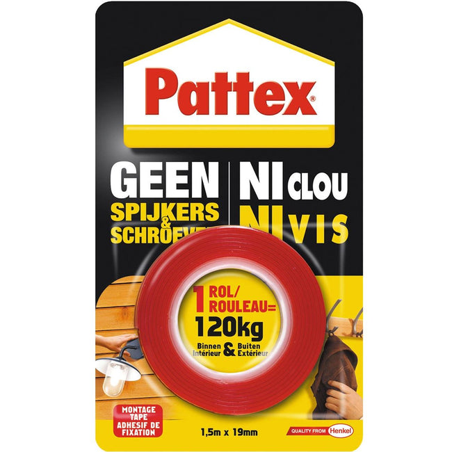 Pattex - Klebeband Supermontage 50kg im Innen- und Außenbereich