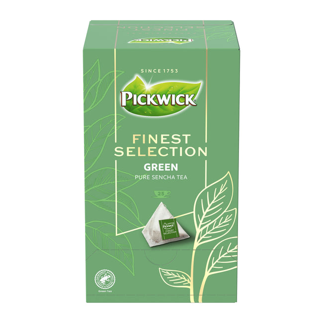 Pickwick -  Thee  finest selection green tea 25x2gr | 4 stuks