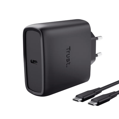 Trust -  Oplader maxo 65w usb-c gan zwart