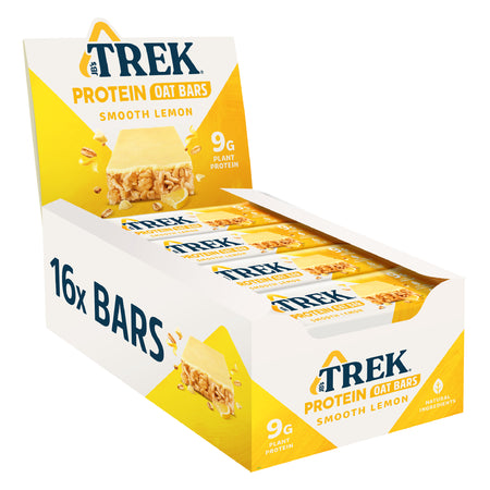 TREK -  Proteïnereep  smooth lemon 50 gram
