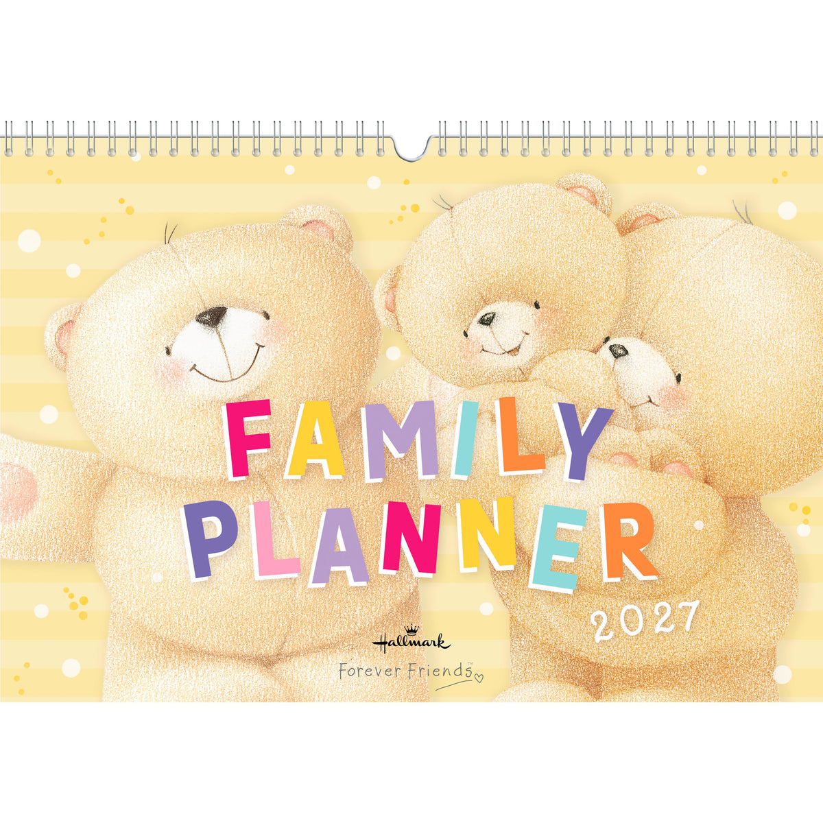 Hallmark -  Familiekalender 2027 forever friends a4