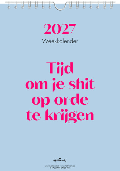 Hallmark -  Weekkalender 2027 c 165x230mm nl