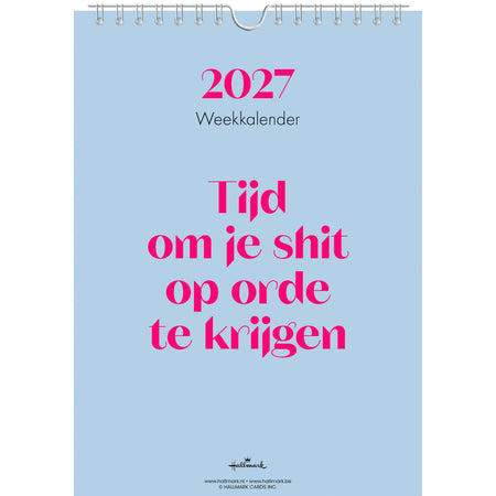 Hallmark -  Weekkalender 2027 c 165x230mm nl