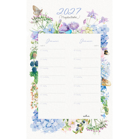Hallmark -  Schildkalender 2027 marjolein bastin 210x340mm nl