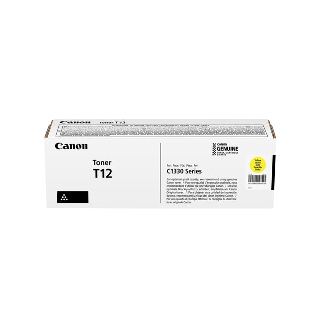 Canon -  Tonercartridge  t12 geel