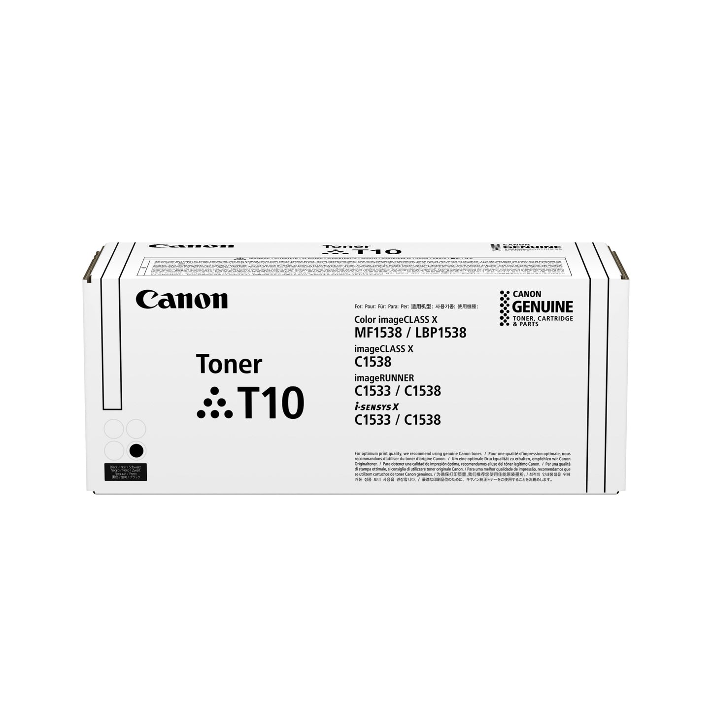 Canon -  Tonercartridge  t10 zwart