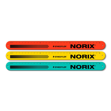 Staedtler -  Kliklinaal norix 30cm assorti | 12 stuks