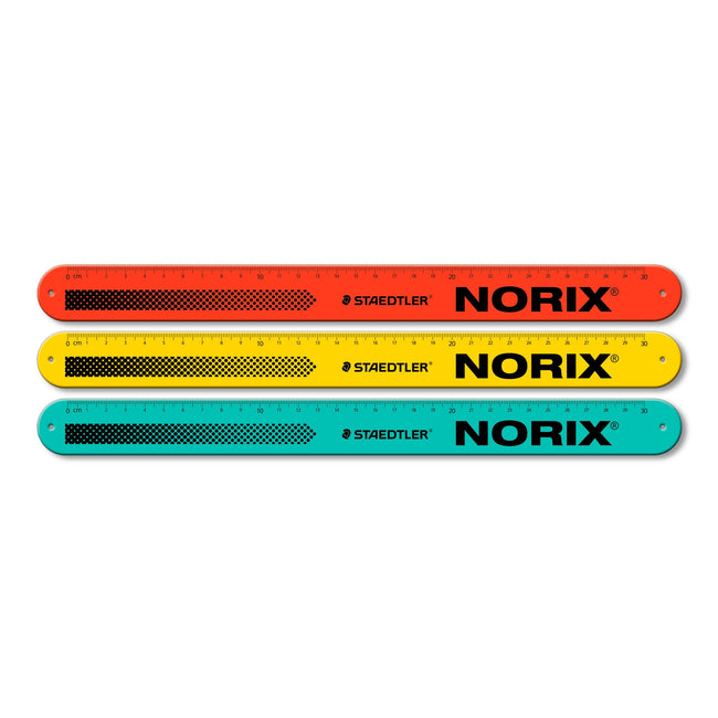 Staedtler -  Kliklinaal norix 30cm assorti | 12 stuks
