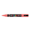 Posca -  Paintmarker uni  pc-5br brushpunt m koraal | 6 stuks
