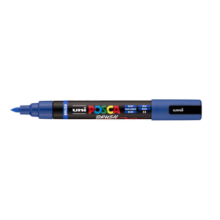 Posca -  Paintmarker uni  pc-5br brushpunt m donkerbl