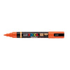 Posca -  Paintmarker uni  pc-5br brushpunt m oranje | 6 stuks