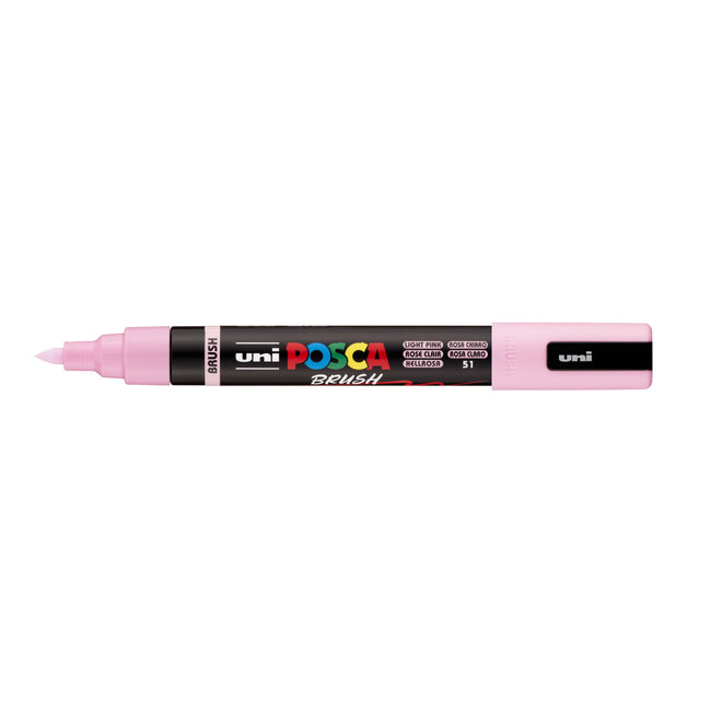 Posca -  Paintmarker uni  pc-5br brushpunt m lichtroze
