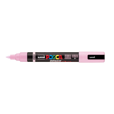 Posca -  Paintmarker uni  pc-5br brushpunt m lichtroze | 6 stuks