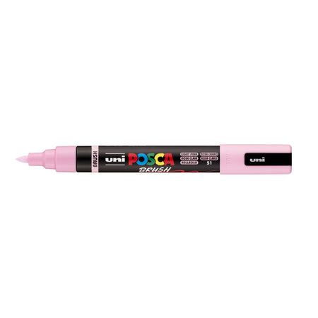 Posca -  Paintmarker uni  pc-5br brushpunt m lichtroze | 6 stuks