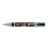 Posca -  Paintmarker uni  pc-5br brushpunt m grijs | 6 stuks