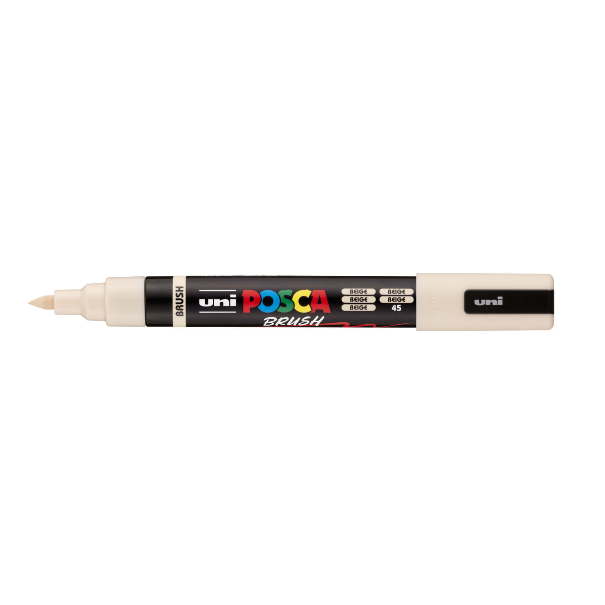 Posca -  Paintmarker uni  pc-5br brushpunt m beige | 6 stuks