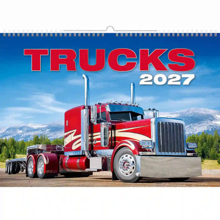 Helma 365 -  Kalender 2027  31.5x45cm vrachtwagen