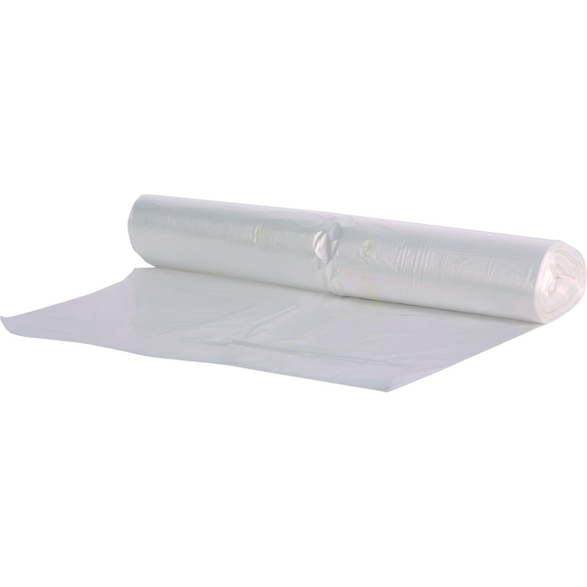 PowerSterko -  Afvalzak | HDPE | 48x50cm | T15 | transparant | 1000 stuks