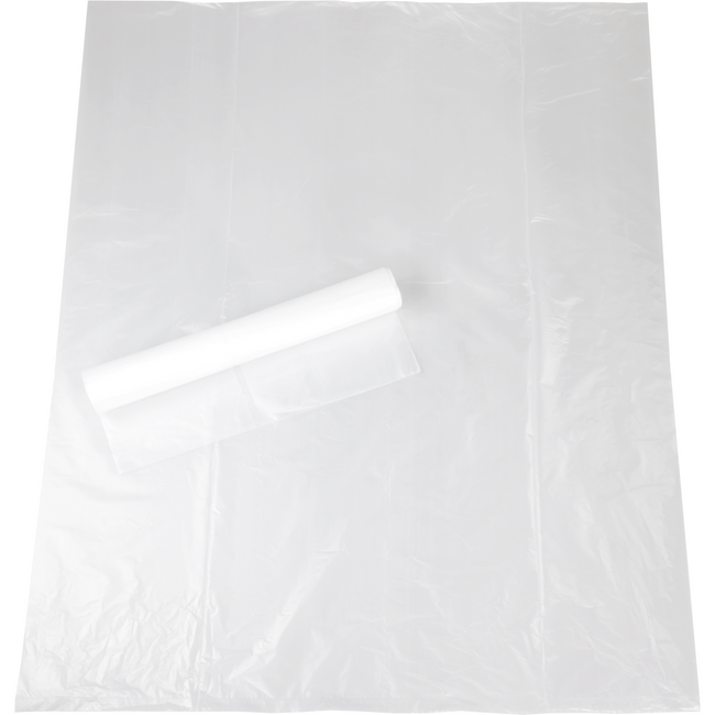 Powersterko - Abfallbeutel | HDPE | 61x80cm | T23 | Transparente 500 Stück