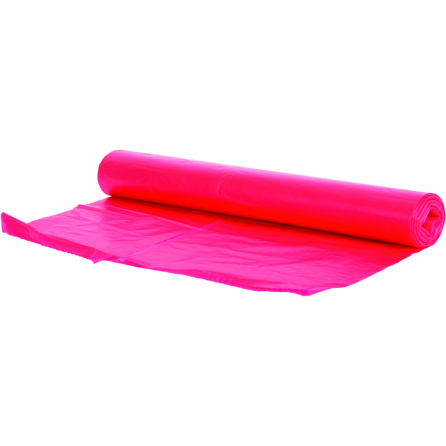 Powersterko - Abfallbeutel | HDPE | 80x110cm | T25 | Rot | 300 Stücke