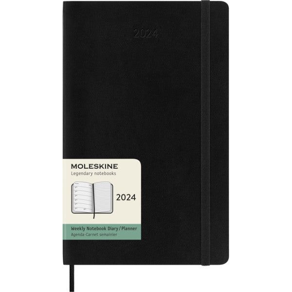 Agenda 2024 msk plan woche 7d/1p l 130x210 sc zw | 1 Stück