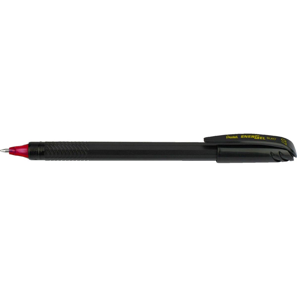 Pentel - Roller Energel Recycology, 0,7 mm, BL417R-B, rot