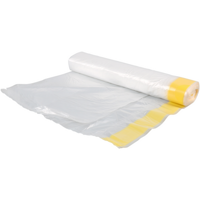 PowerSterko - Tasche | Kordelzugbeutel | HDPE | 60/ 5x75cm | transparent | 600 Stück