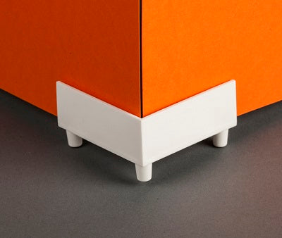 Klika - Displaysockel Kunststoff weiß 3 Stück