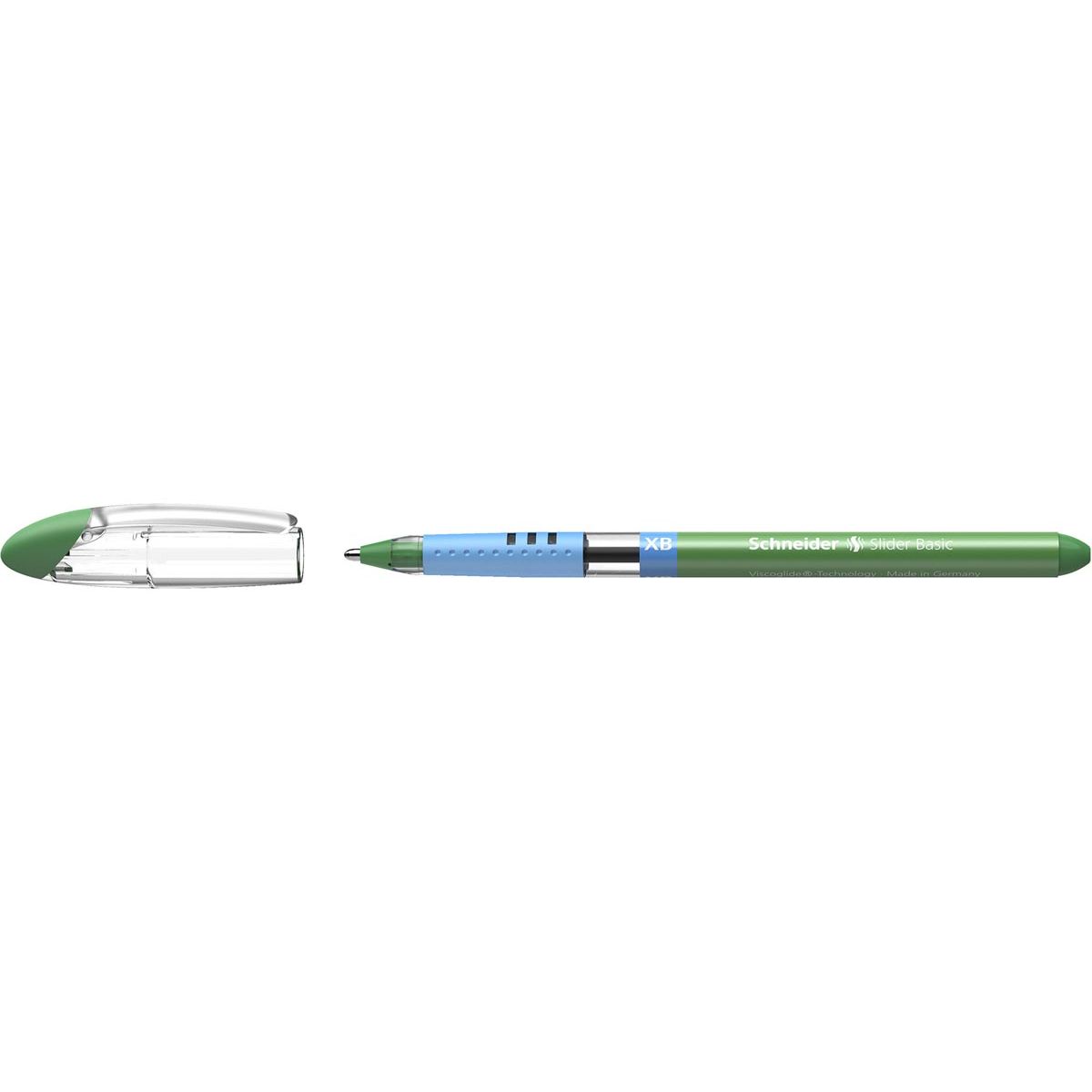 Schneider - Kugelschreiber Slider Basic, extra breit, grün