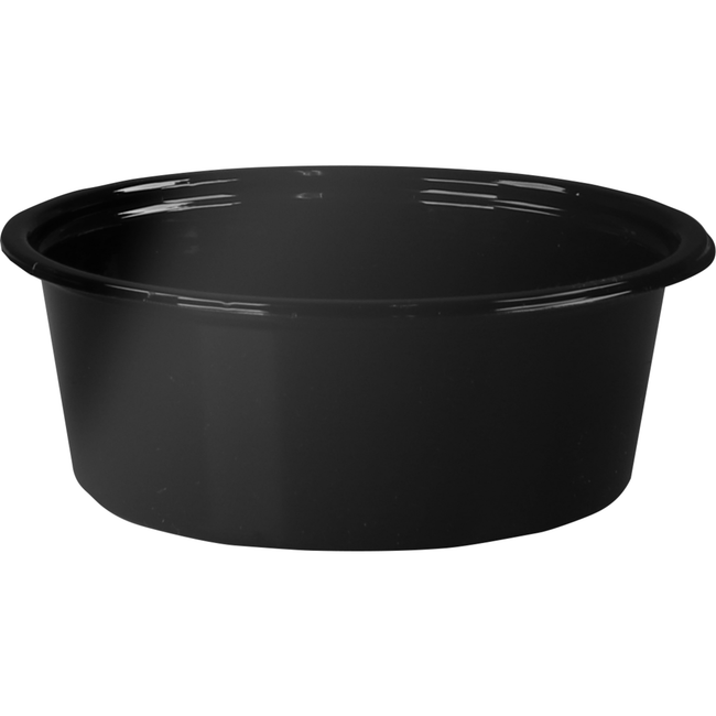 Depa - Tasse | recyceltes PET | 80ml | Ø 75mm | schwarz | 1000 Stück