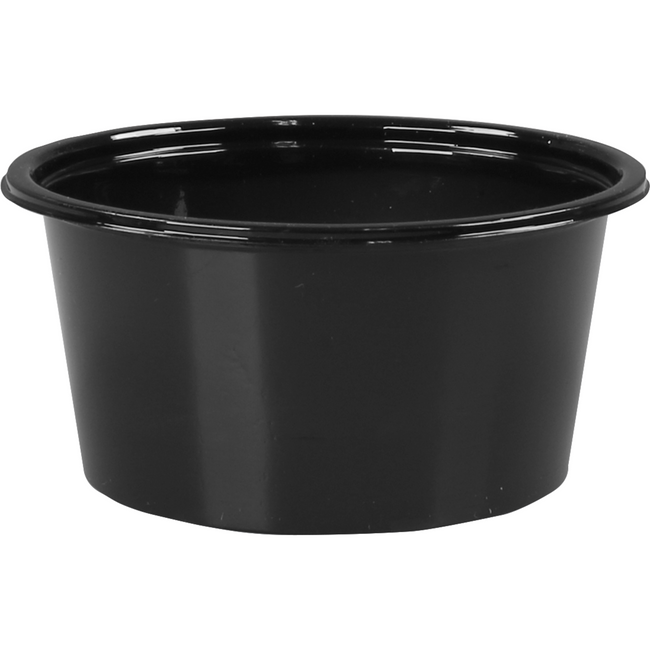 Depa - Tasse | recyceltes PET | 100ml | Ø 75mm | schwarz | 1000 Stück
