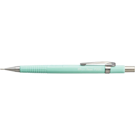 Pentel - Druckbleistift für Bleistiftminen: 0,5 mm, pastellgrüner Schaft