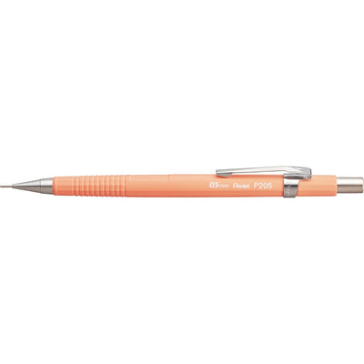 Pentel - Druckbleistift für Bleistiftminen: 0,5 mm, pastellorangefarbener Schaft