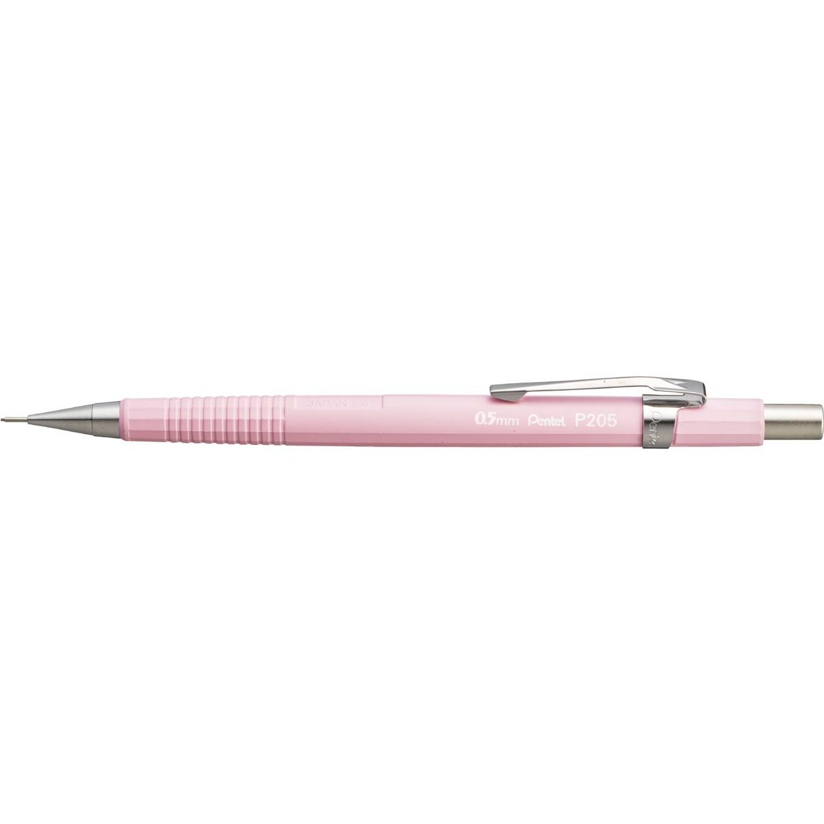 Pentel - Druckbleistift für Bleistiftminen: 0,5 mm, pastellrosa Schaft