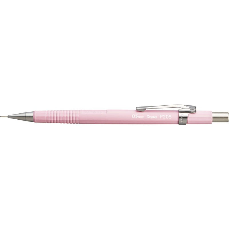 Pentel - Druckbleistift für Bleistiftminen: 0,5 mm, pastellrosa Schaft