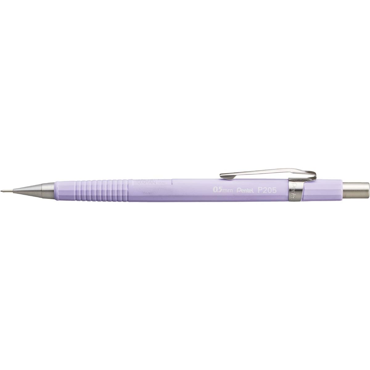 Pentel - Druckbleistift für Bleistiftminen: 0,5 mm, pastellvioletter Schaft