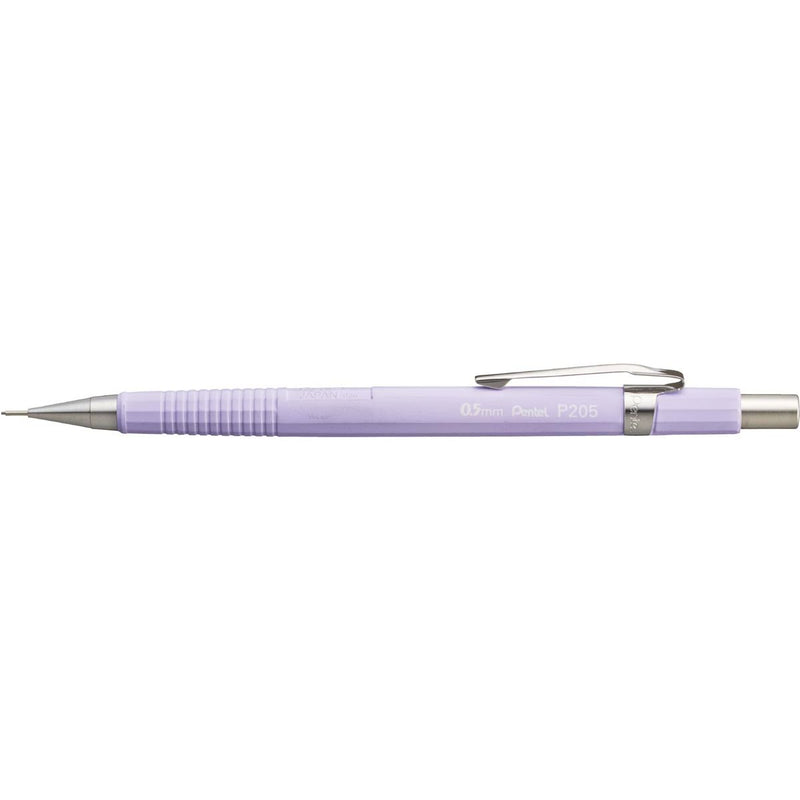Pentel - Druckbleistift für Bleistiftminen: 0,5 mm, pastellvioletter Schaft