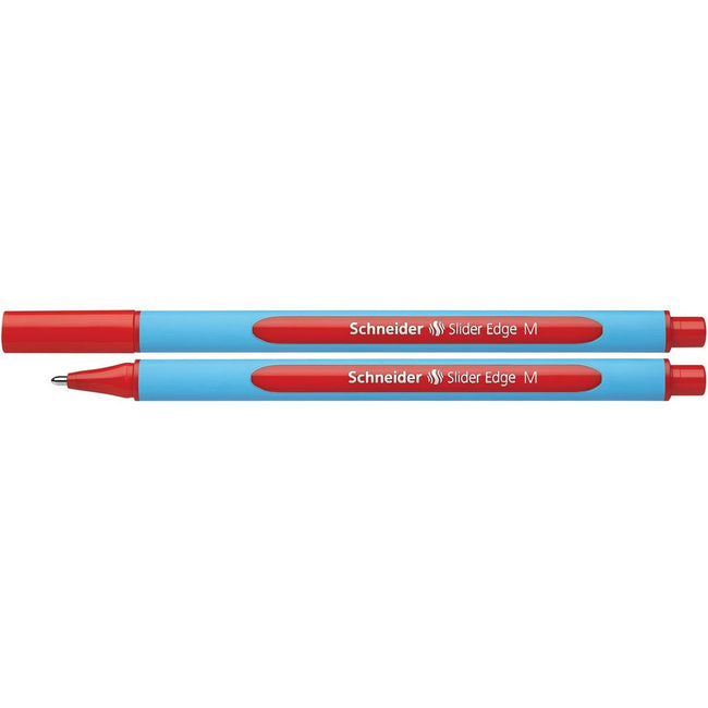 Schneider - Ballpen Slider Edge Medium Punt, rot