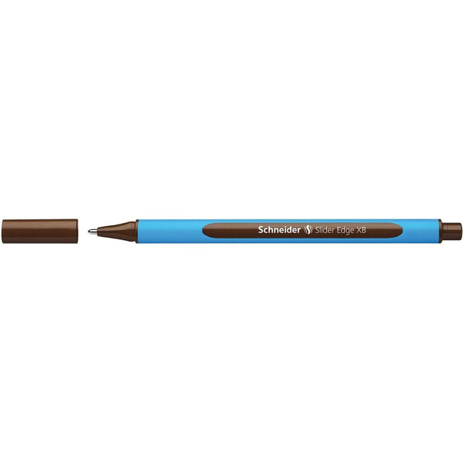 Schneider - Slider Edge Kugelschreiber, extra breit, braun