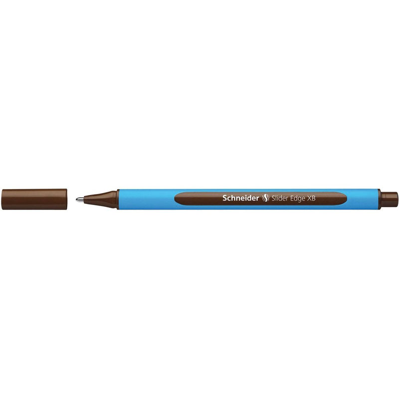 Schneider - Slider Edge Kugelschreiber, extra breit, braun