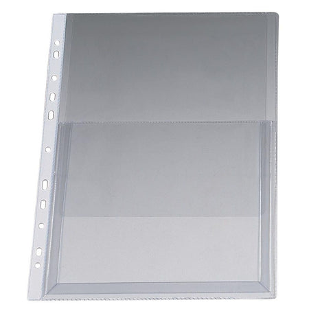 Viquel - Perforierte Showtasche mit Blasebalg, 10er Pack