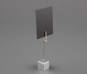 Klika - Quetschständer 8,3 cm aluminiumfarben 40 Stück