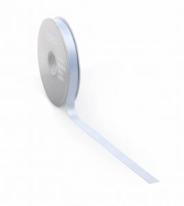 Satinband Premium Doppelgesicht 25 mm x 25 Meter hellblau