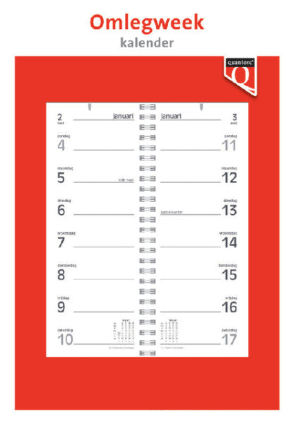 Quantore - Wapter Kalender 2024 | 10 Stücke