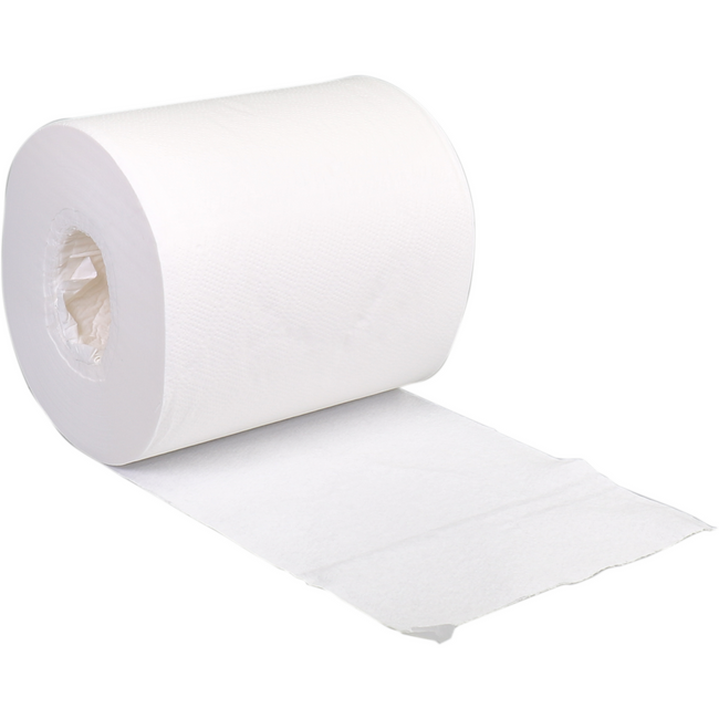 Klika - Reinigungspapier | 2-lagig | 20cm | 140m | Zellulose | weiß | 6 Stück